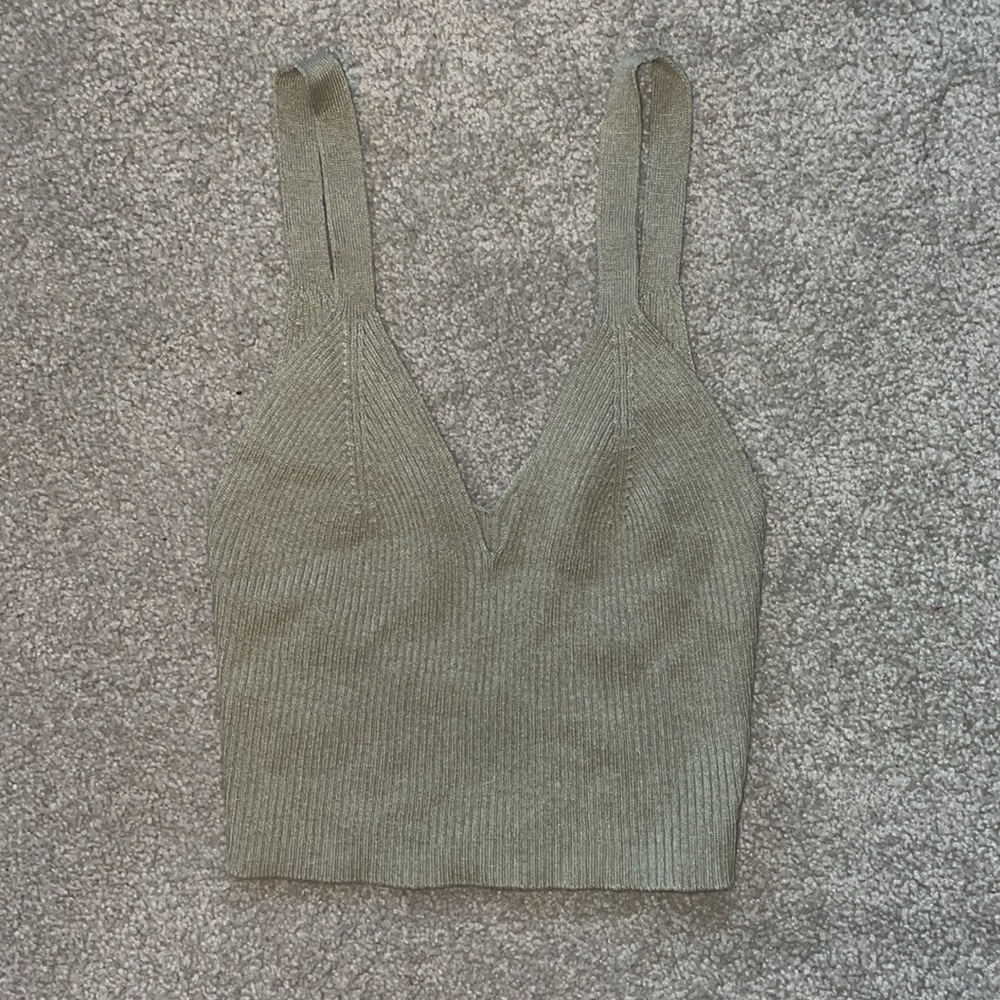 AEO crop shrug & tank set - Picture 2 of 4